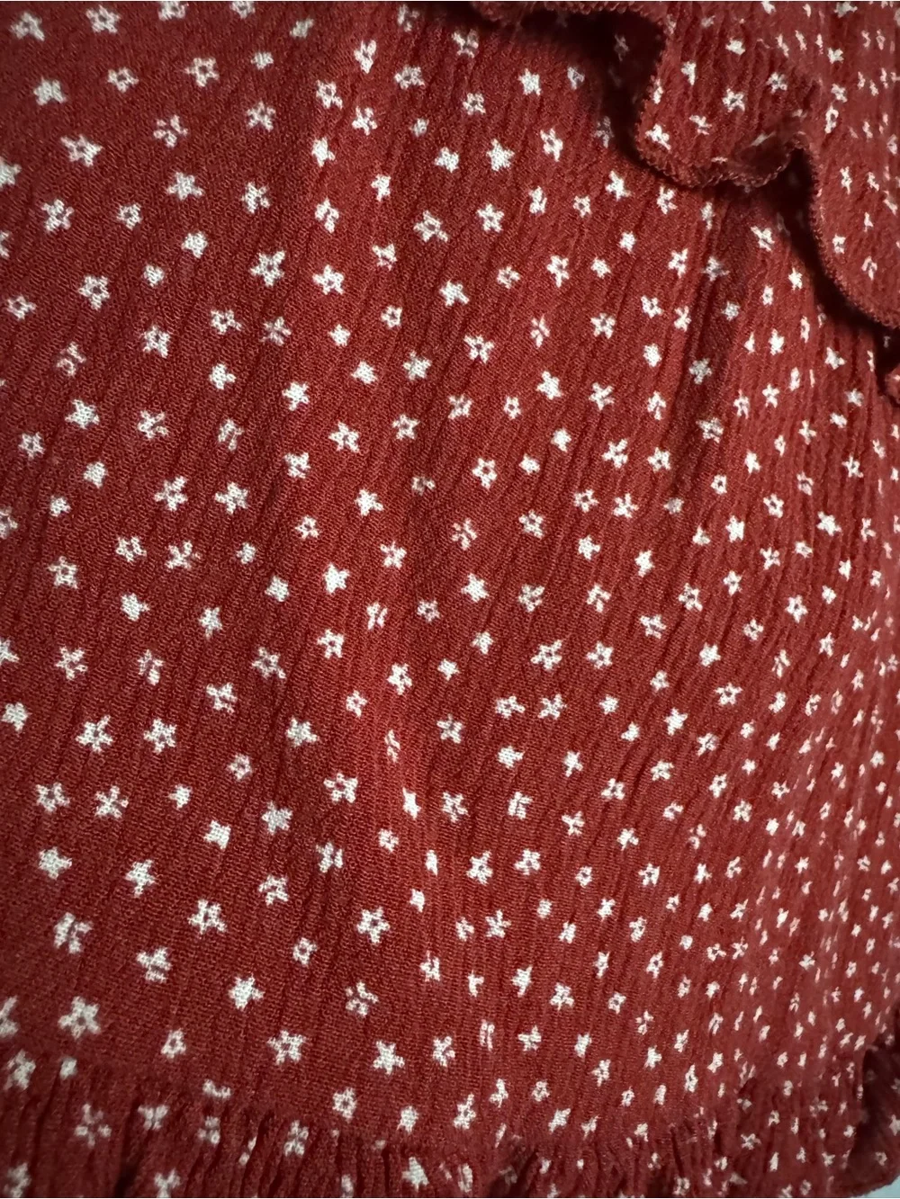 LA HEARTS Polka Dot Ruffle Skirt M - Picture 7 of 11